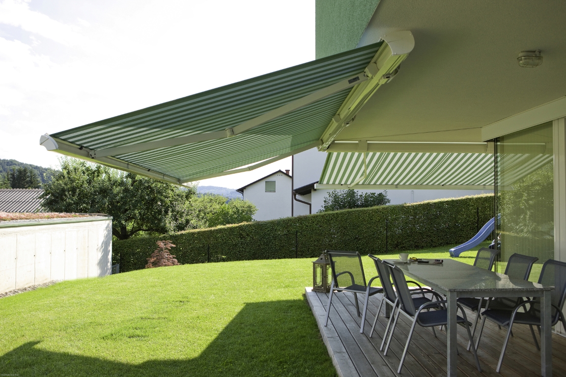 Toldo de brazos para terraza